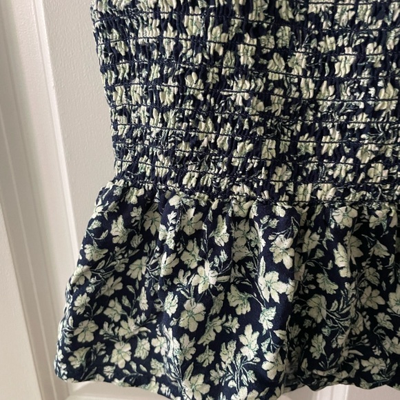 floral sundress with puff sleeves - Picture 4 of 7